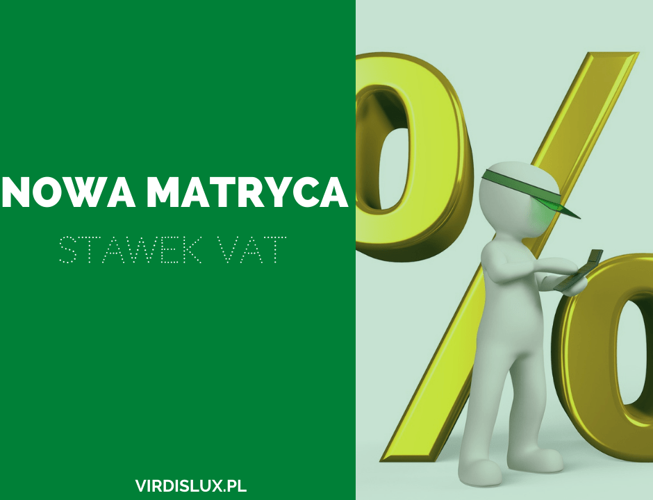 Nowa matryca stawek VAT